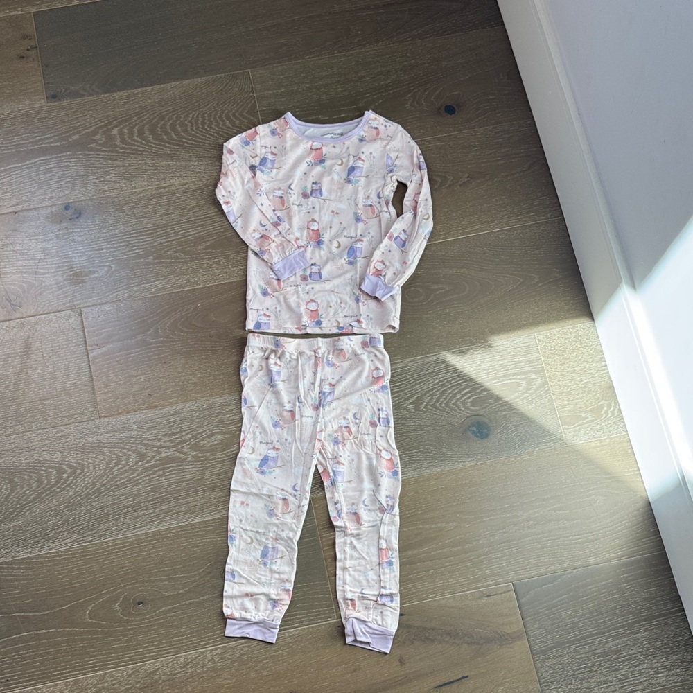 Magnetic Me Kids Pajamas with Fun Owl Print - 3T